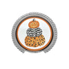 Mariposa Coaster Set - Beaded - Halloween Pumpkin