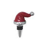 Mariposa Bottle Stopper - Red Santa Hat