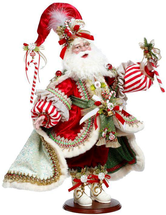 Mark Roberts Candy Cane Santa 26 inches 2025