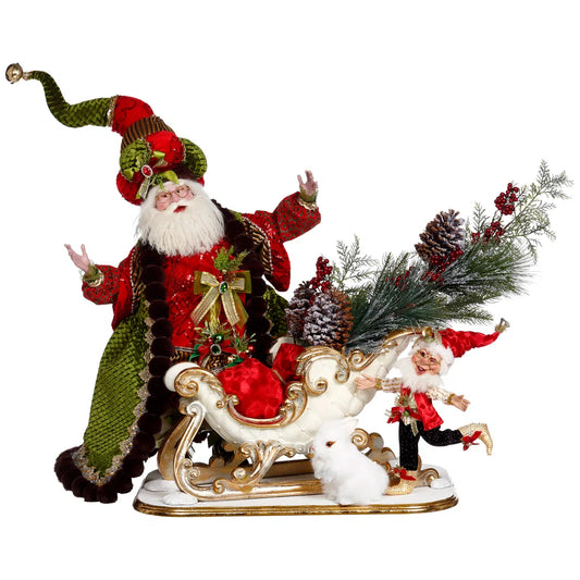 Mark Roberts Santa's Sleigh 24 inch 2025