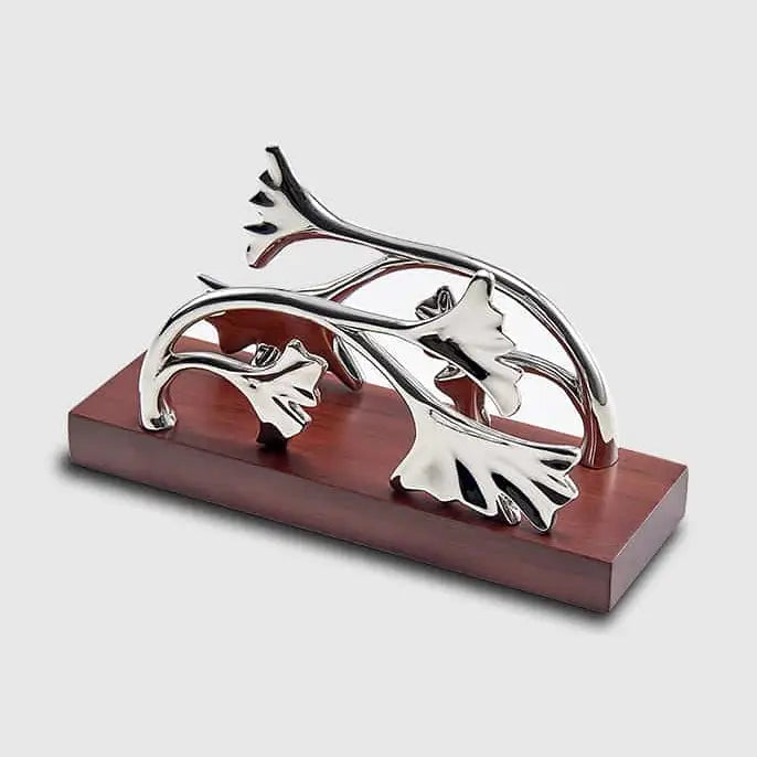 Mary Jurek Ginkgo Wood Napkin Holder