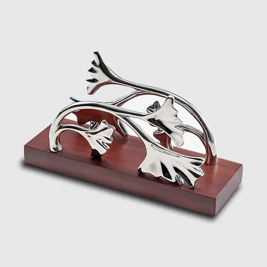 Mary Jurek Ginkgo Wood Napkin Holder