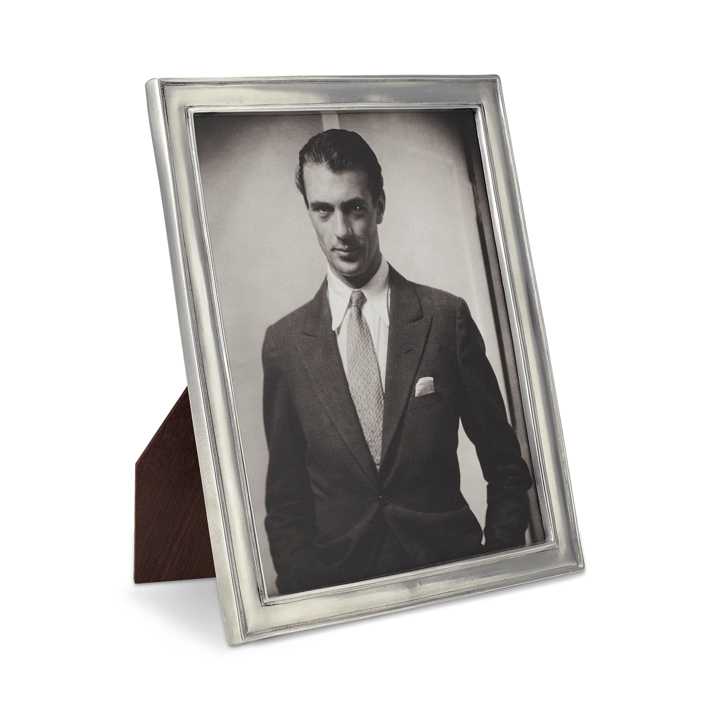 XL Lugano Rectangle Frame Match Pewter