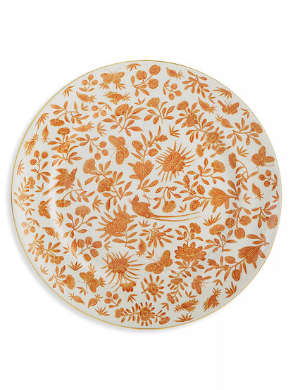 Mottahedeh Sacred Bird Salad Dessert Plate