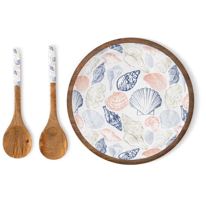 Coastal Shell 12" Decorative Bowl My Casita