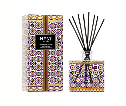 Nest Reed Diffuser Moroccan Amber Decorative