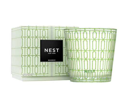 Nest New York  4 Wick Bamboo Decorative Luxury Candle