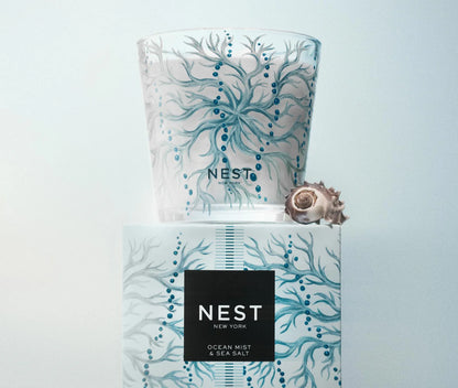 Nest Ocean Mist & Sea Salt Decorative 3-Wick Candle