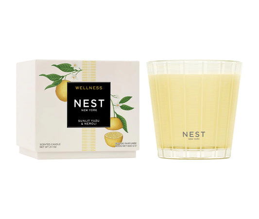 Nest Sunlit Yuzu & Neroli 3 Wick Candle
