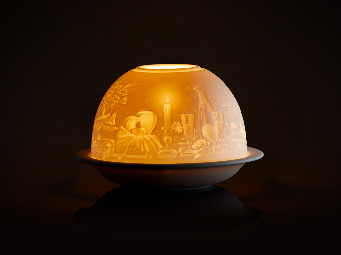 Bernardaud Votivelight - Amours (Love)