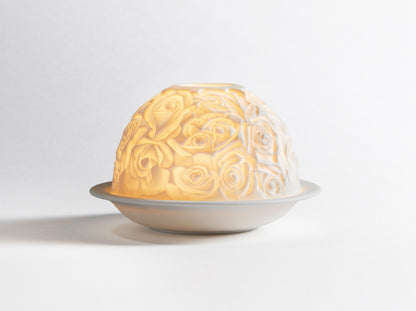Bernardaud Votivelight - Roses