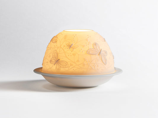 Bernardaud LED Votivelight - Butterflies in Flight