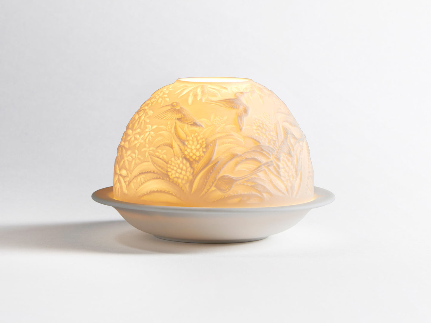 Bernardaud Votivelight - Hummingbirds