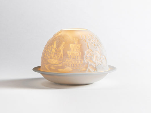 Bernardaud Votivelight - Wedding Scene