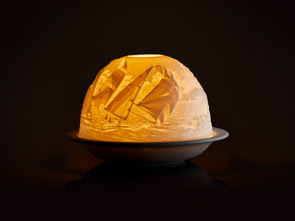Bernardaud Votivelight - Sailboats