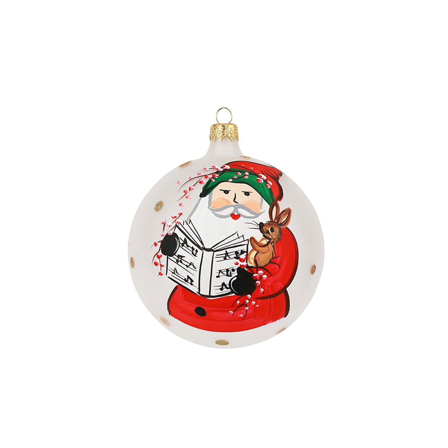 Vietri Ornament: Old St. Nick 2023 Limited Edition Ornament