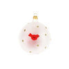 Vietri Ornament: Old St. Nick Apple Basket Ornament