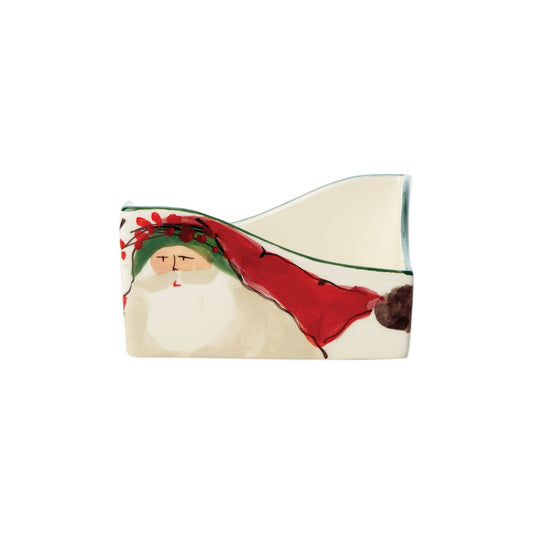 Vietri Old St. Nick Cocktail Napkin Holder