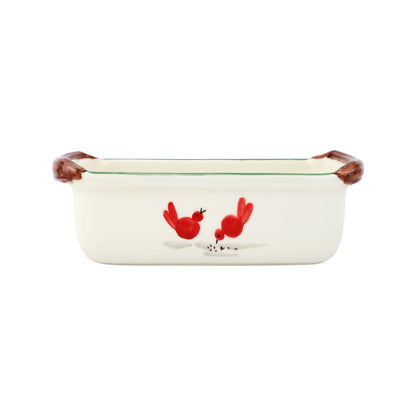 Vietri Old St. Nick Loaf Pan