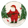 Vietri Old St. Nick Pedestal Fruit Bowl