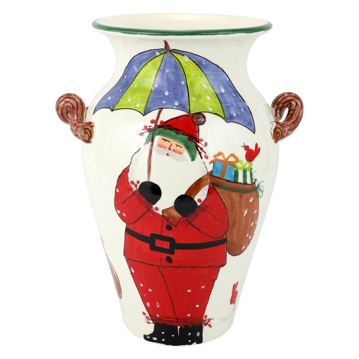 Vietri Old St. Nick Umbrella Stand