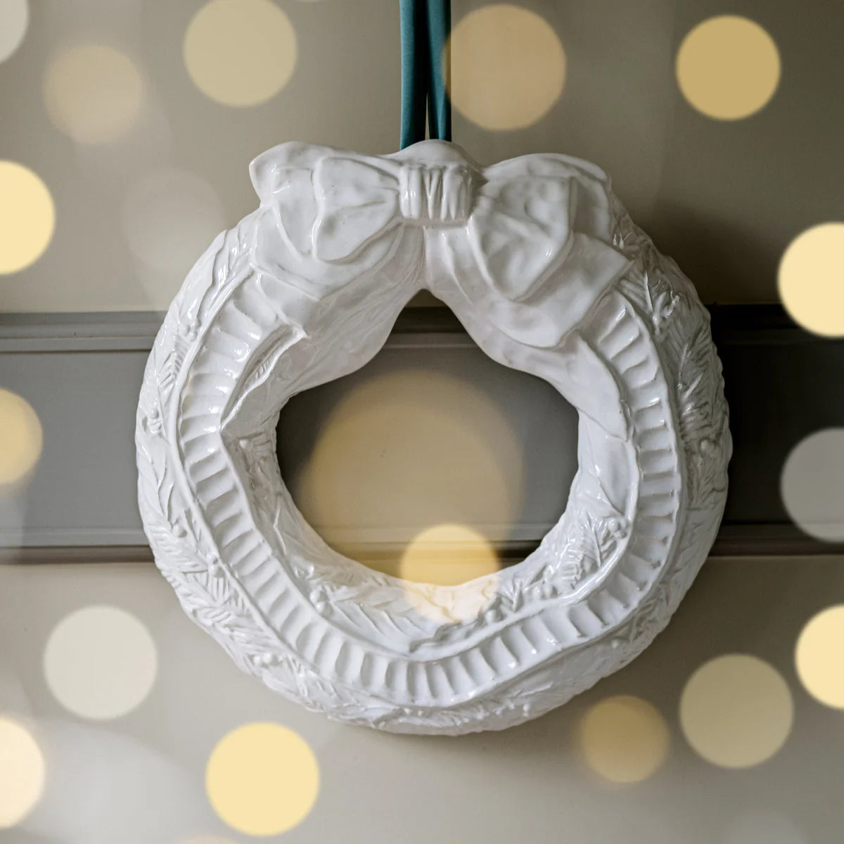 Vietri Pietra Natale Figural Wreath