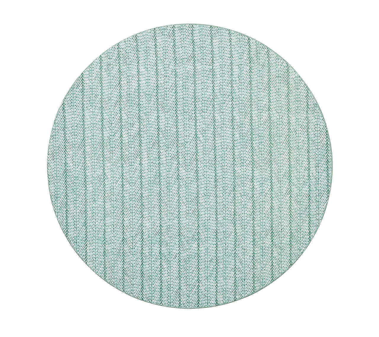 Kim Seybert Placemats: Herringbone in Seafoam, Set of 4
