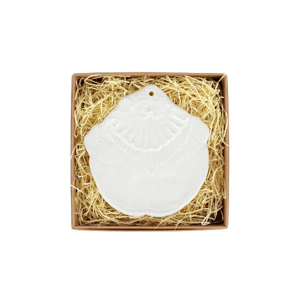 Vietri Pietra Natale Figural Santa Ornament