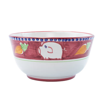 Vietri Campagna Porco (Pig) Deep Serving Bowl