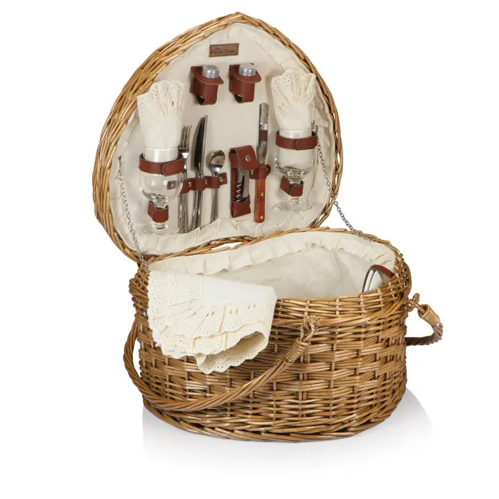 Picnic Basket: Heart Set