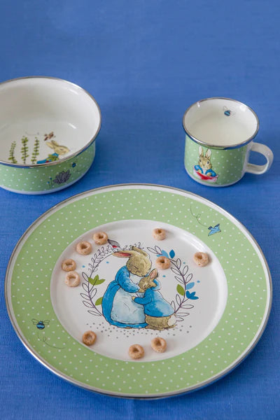 Golden Rabbit Polka Dot Peter Child Set