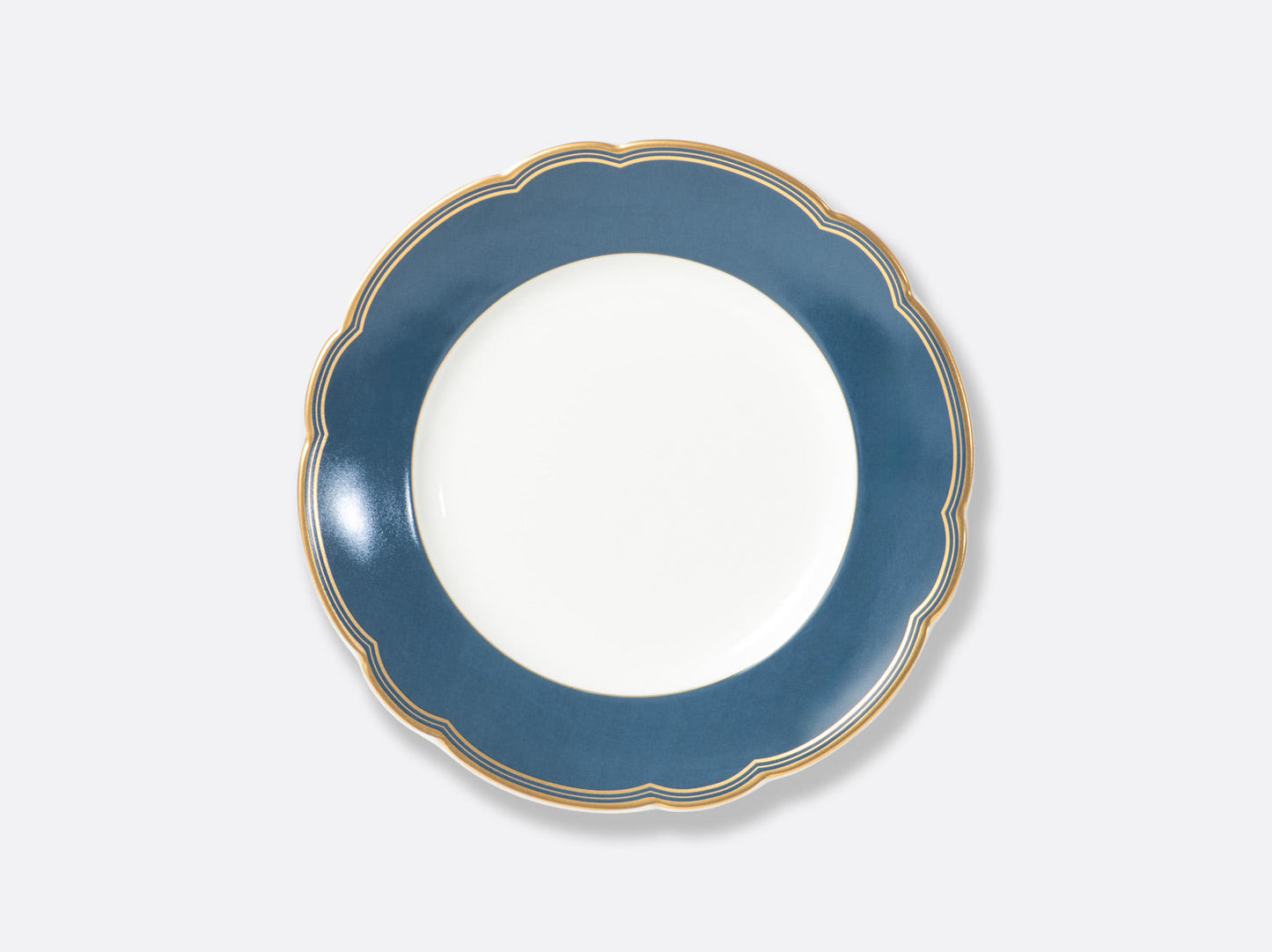 Bernardaud Bleu Salad Pompadour plate 8.5"
