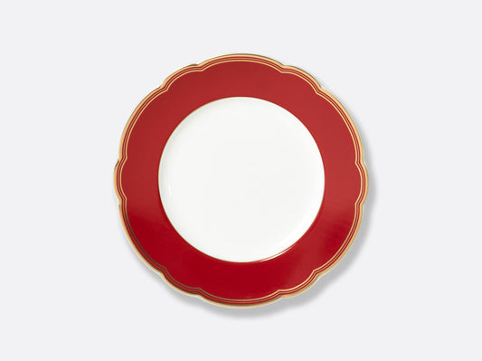 Bernardaud Rouge Salad Pompadour plate 8.5"