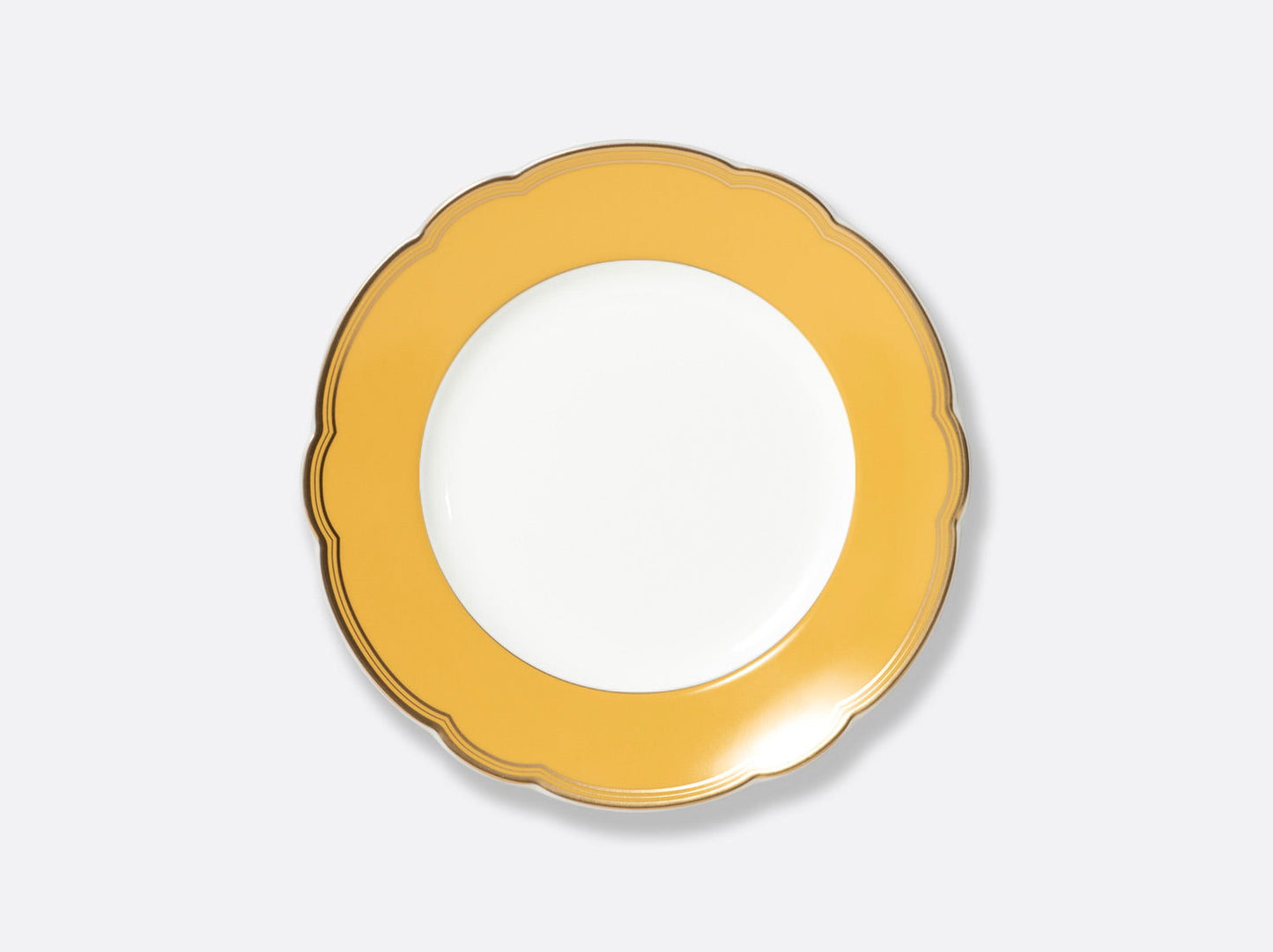 Bernardaud Yellow Salad Pompadour plate 8.5"