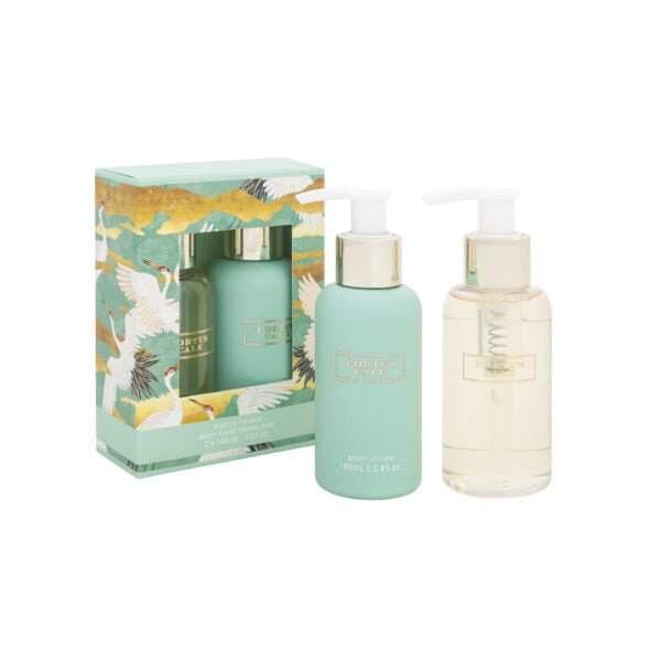 Portus Cale White Crane Travel Duo