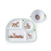 Royal Worchester Little Wren Tray & Bowl Set Wrendale Designs Melamine
