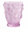 Lalique Pink Bacchantes Vase Large