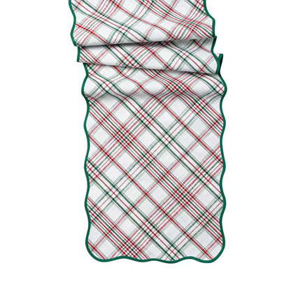 Juliska Table Runner: Merry Tartan 18" x 90"