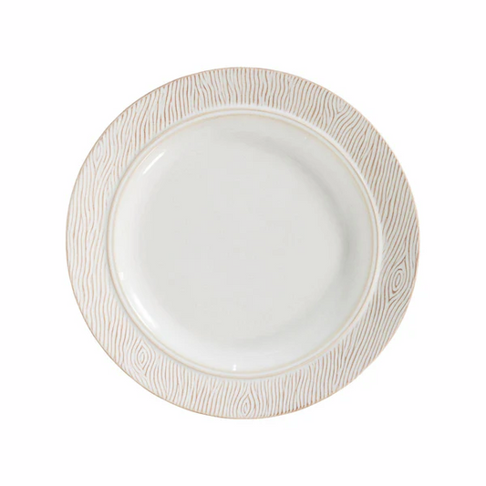 Juliska Blenheim Oak Dessert/Salad Plate - Whitewash