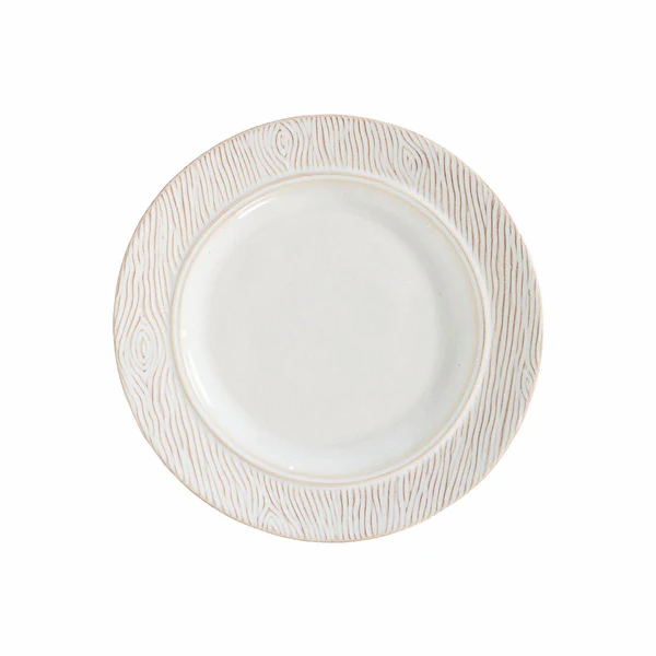 Juliska Blenheim Oak Side/Cocktail Plate - Whitewash