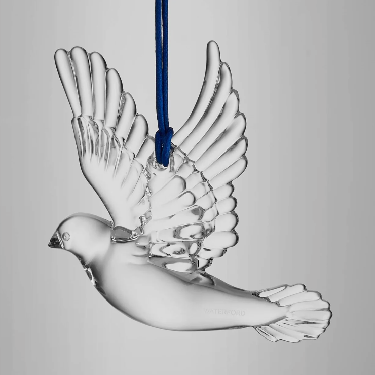 Waterford Christmas Dove of Peace Ornament - Thumbnail 3