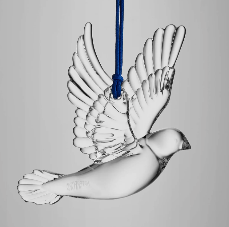 Waterford Christmas Dove of Peace Ornament - Thumbnail 2