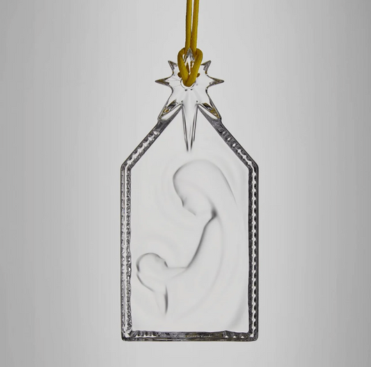 Waterford Christmas Nativity Ornament