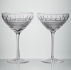 Waterford Irish Lace Martini 10 OZ Set/2