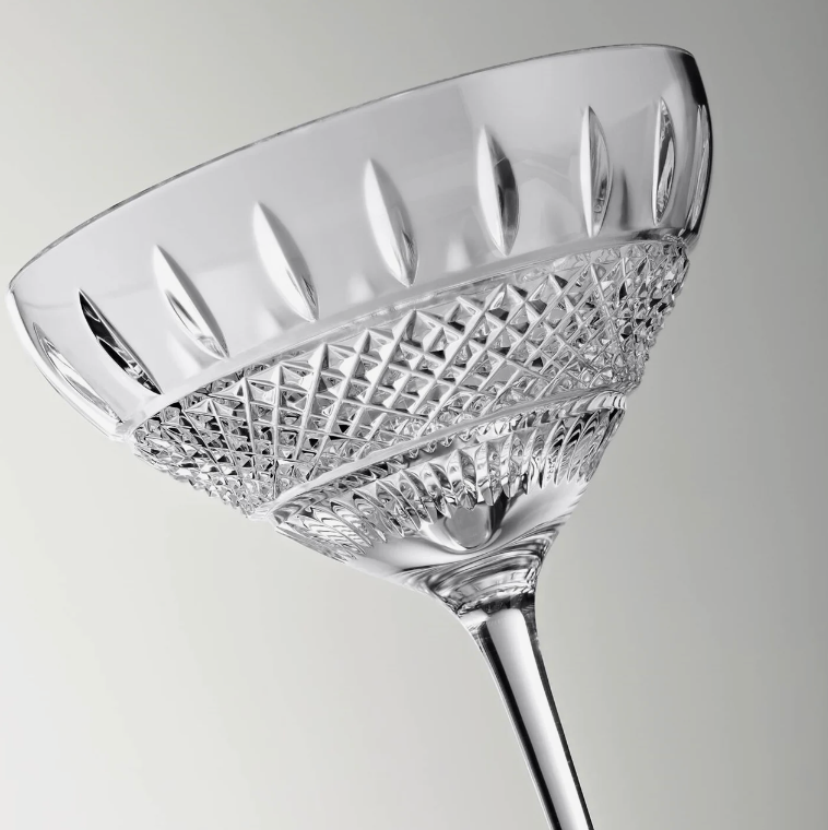 Waterford Irish Lace Martini 10 OZ Set/2