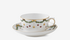 Royal Copenhagen Star Fluted Christmas CUP AND SAUCER 32 CL