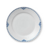 Royal Copenhagen Princess Delicate Blue Lace Border Pattern Salad Plate