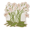 KIM SEYBERT  Orchid Placemat in Multi, Set of 2