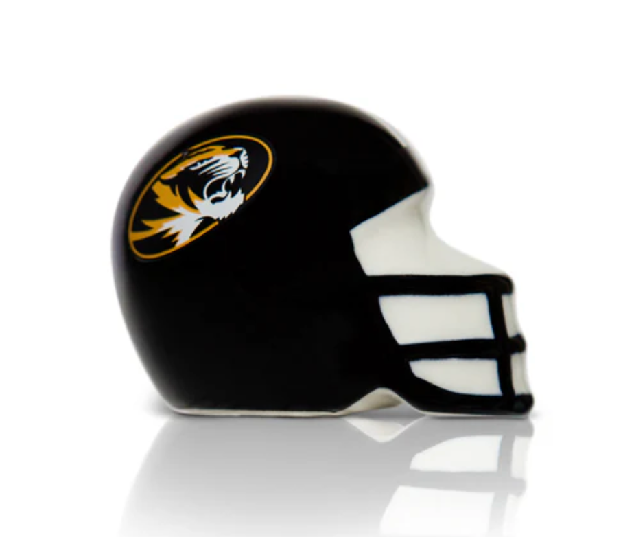 Nora Fleming Mini Collegiate Helmet: University of Missouri