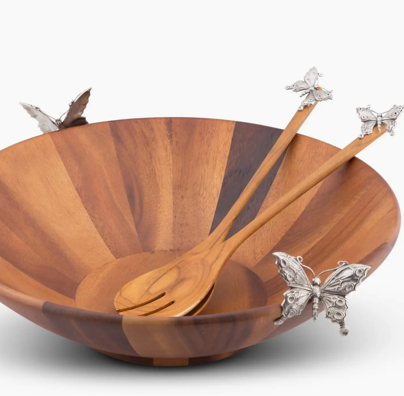 Vagabond Butterfly Salad Server